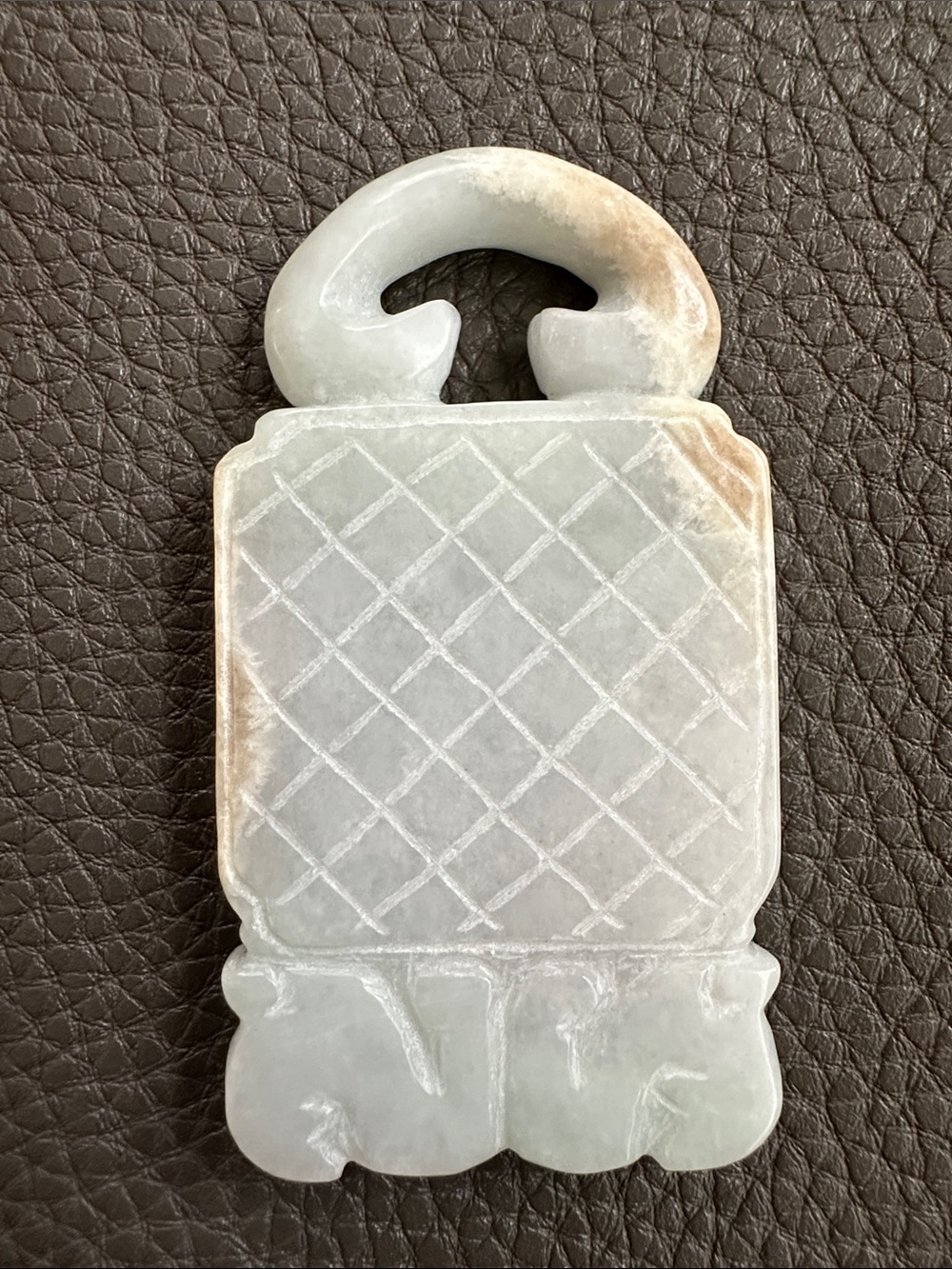 Vintage Jade Plaque